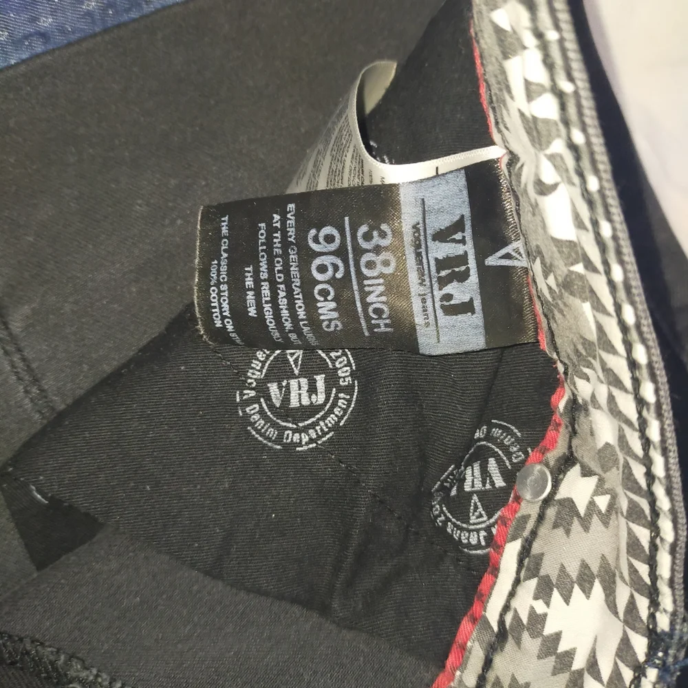 38 size black men's jeans - Picture 3 of 4